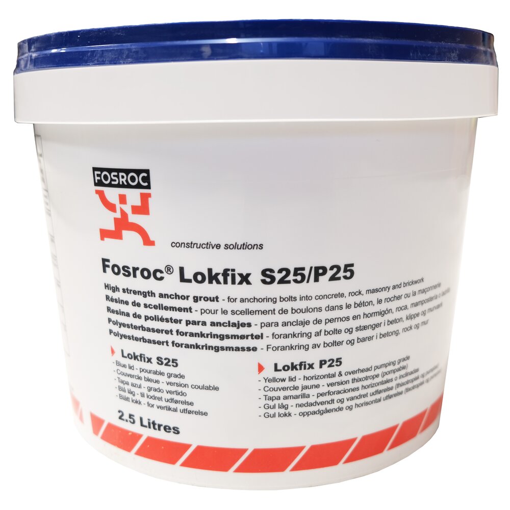 Polyester Resin Anchoring Grout Certex Norway